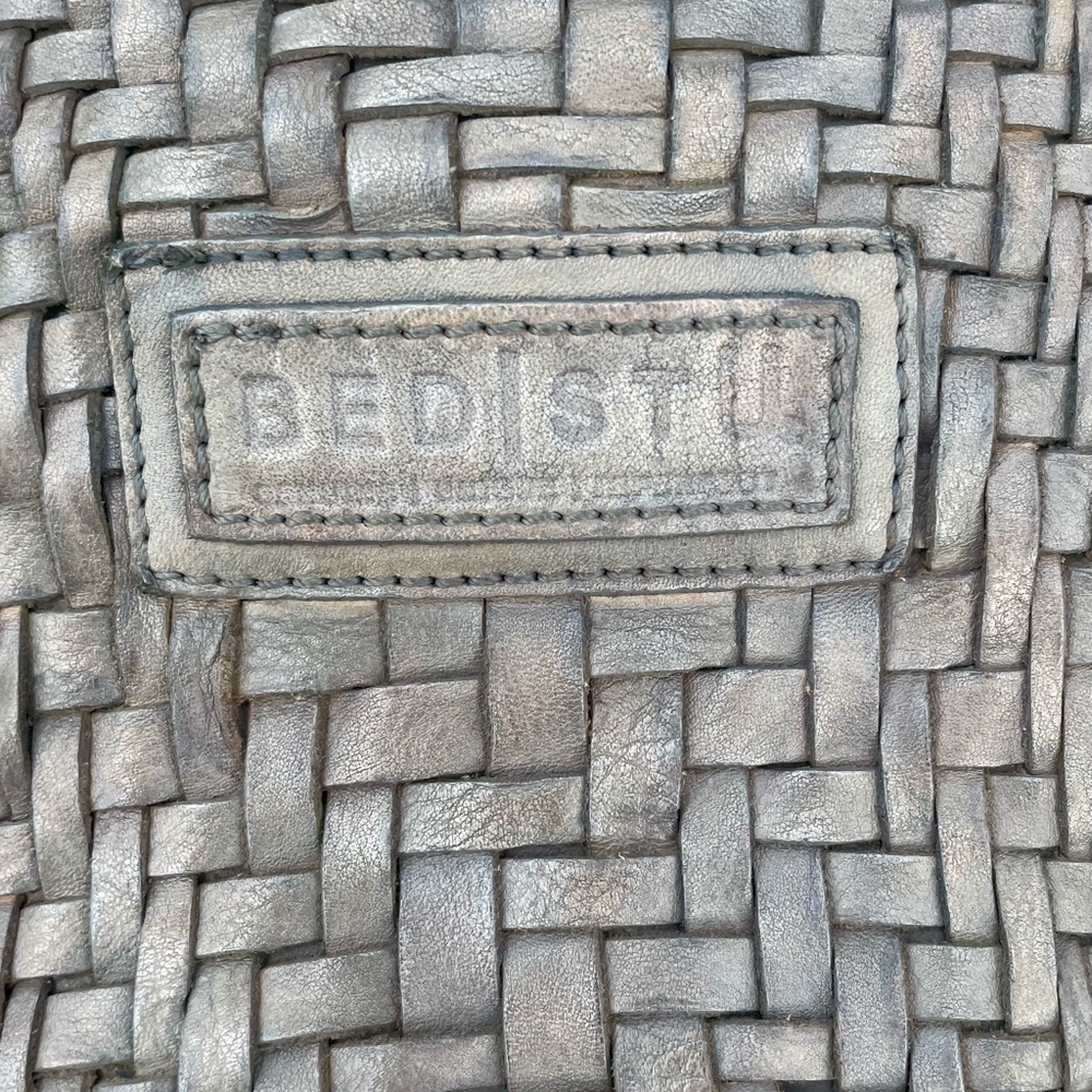 BED|STU Metallic Woven Leather Accessory